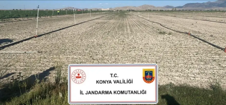Konya’da jandarmadan uyuşturucu operasyonları 