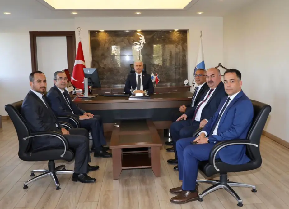 Vali İbrahim Akın, Türkiye Elektrik İletim A.Ş. (TEİAŞ) 9. Bölge Müdürlüğünü Ziyaret Etti 