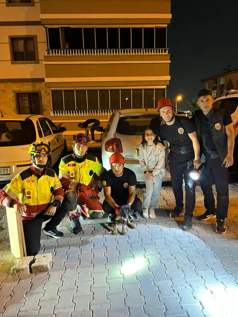 Konya Büyükşehir İtfaiyesi'nden Yürekleri Isıtan Kurtarma Operasyonu