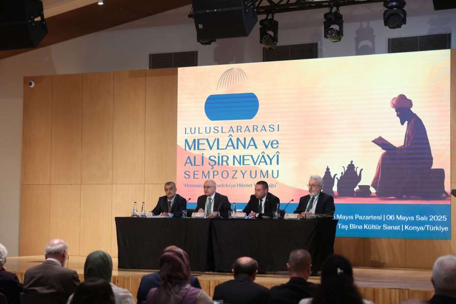  Konya Büyükşehir "1.Uluslararası Mevlana ve Ali  Şîr Nevâyî Sempozyumu"na Ev Sahiplliği Yapıyor