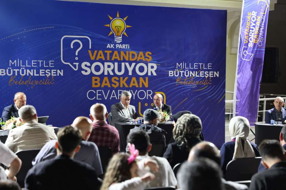 Başkan Pekyatırmacı: "Ak Partili Belediyeler olarak her zaman hizmet odaklı çalışıyoruz" 