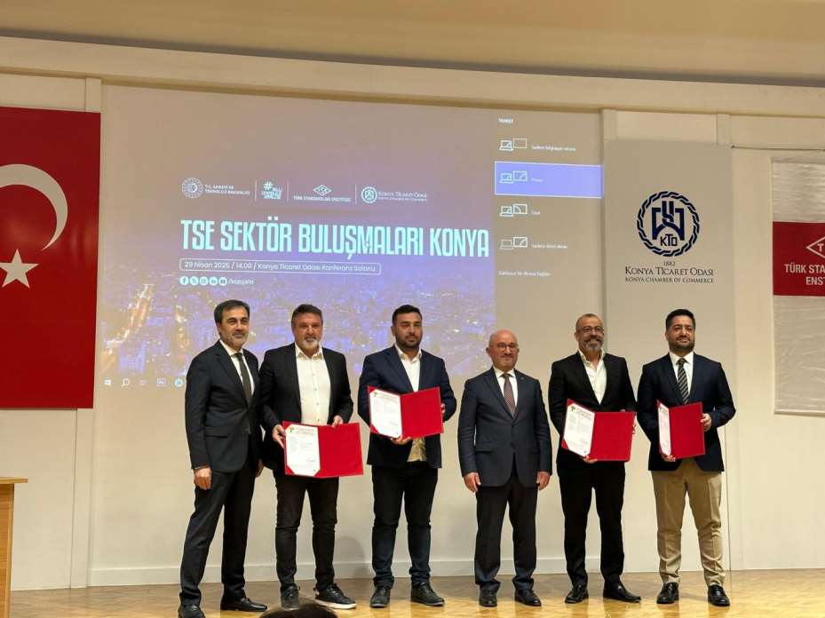 Konbeltaş Türkiye'nin İlk TSE Onaylı Etliekmek Üretim Belgesini Aldı