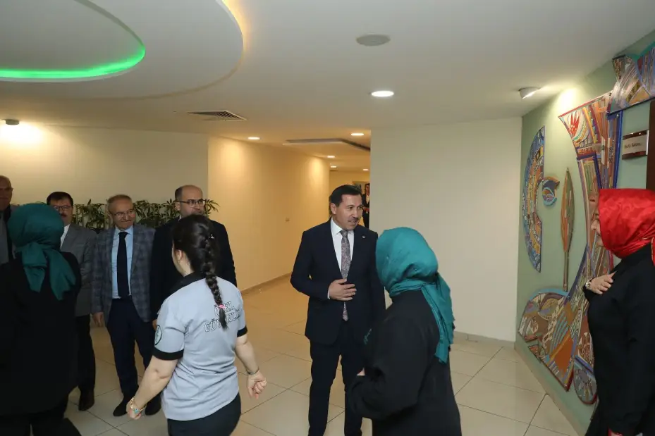 Başkan Kılca, Mesai Arkadaşlarıyla Bayramlaştı