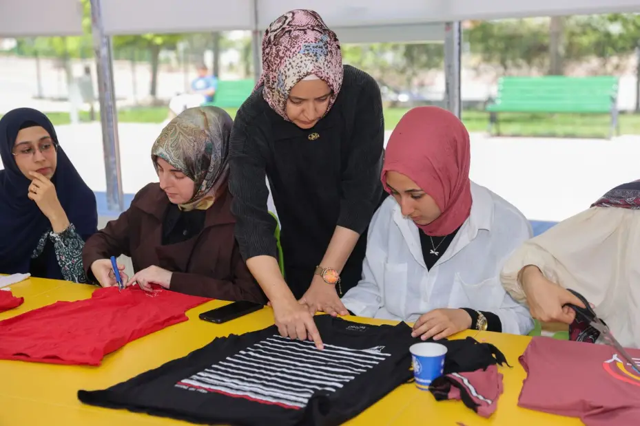 Selçuklu Belediyesi Yeşil Atölye Plastik Poşet Kullanımına Dikkat Çekti
