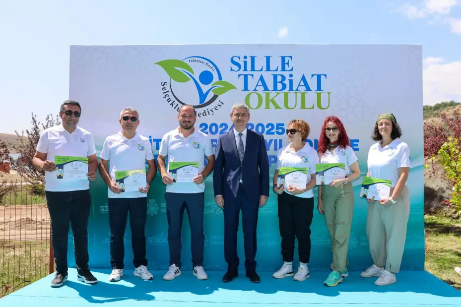 Sille Tabiat Okulu'nda Mezuniyet Heyecanı Yaşandı