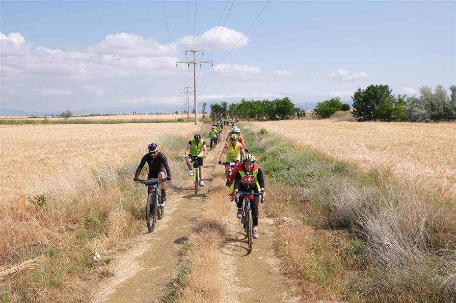 Bisikletseverler Konya Büyükşehir'in Yeni Oluşturduğu Tarihi Rotada Pedal Çevirdi