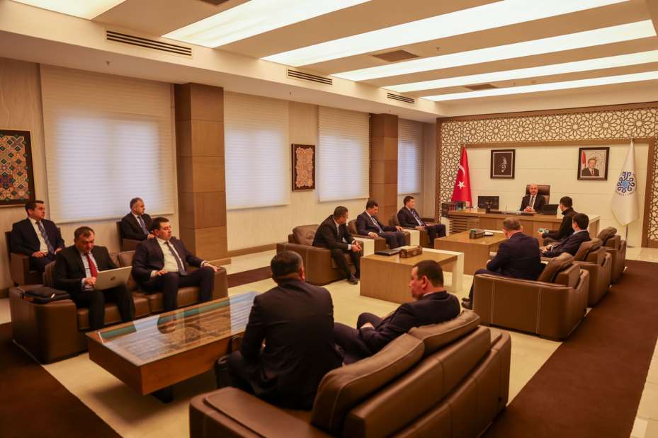 Özbekistanlı Heyetten Başkan Pekyatırmacı'ya Ziyaret