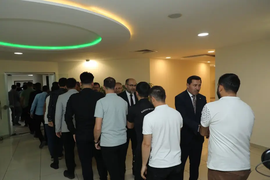 Başkan Kılca, Mesai Arkadaşlarıyla Bayramlaştı