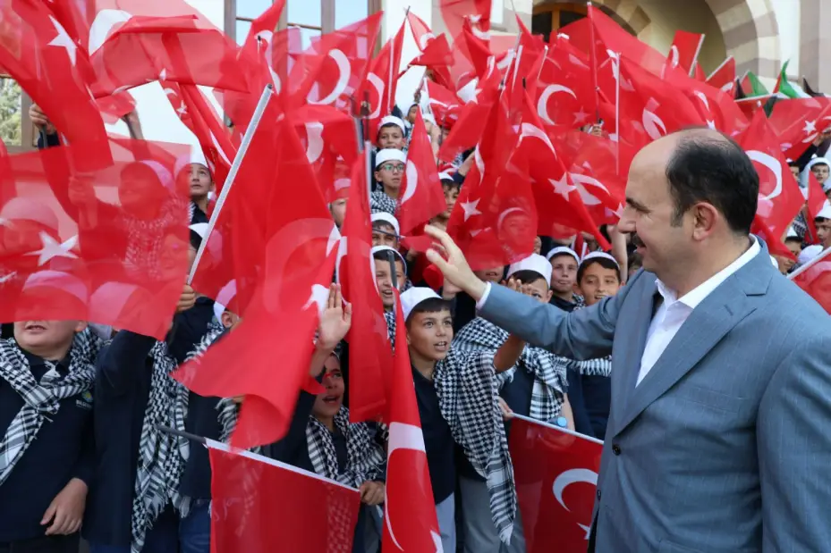 Başkan Altay Hafızlık İmam Hatip Okullarını Kazanan Bilgehane Öğrencileriyle Buluştu