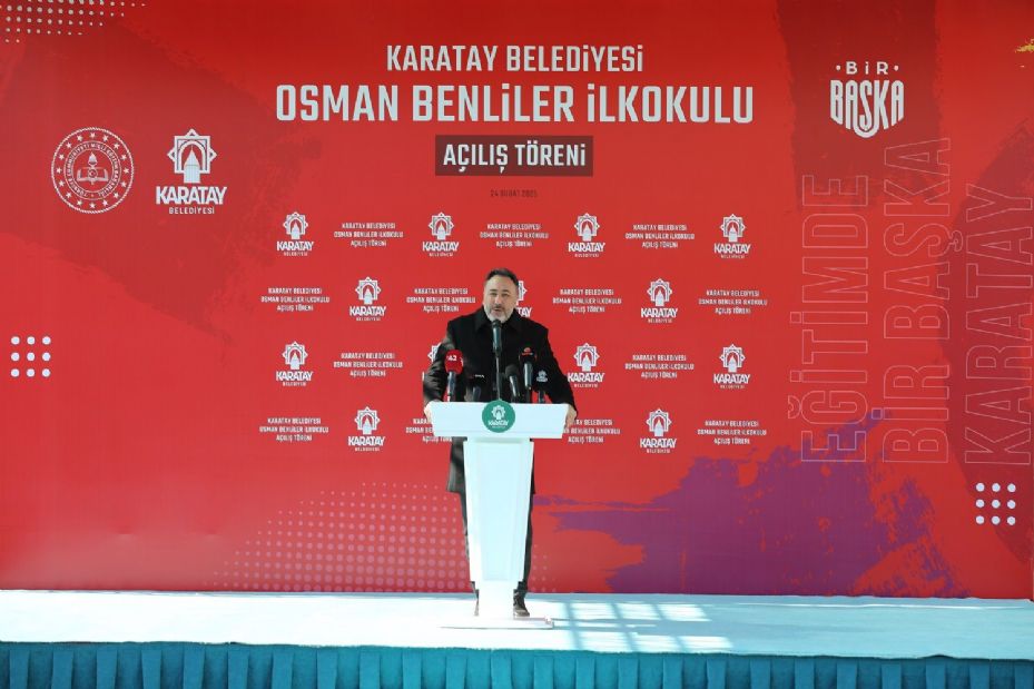 Karatay'da 59 Milyonluk Yeni Okul Kazandırıldı 