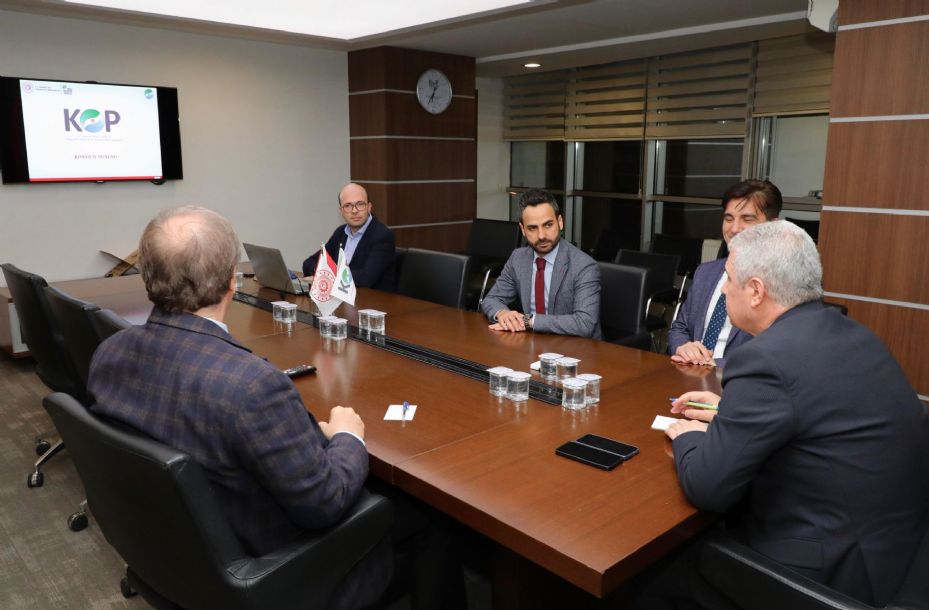 Vali İbrahim Akın, Konya Ovası Projesi (KOP) Bölge  Kalkınma İdaresini Ziyaret Etti