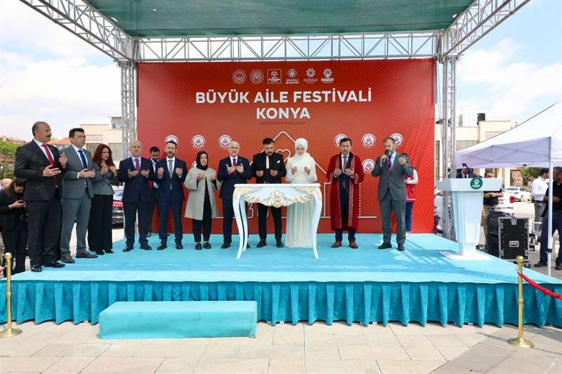Büyük Aile Festivali Konya'da Yoğun İlgi ile Kutlandı  