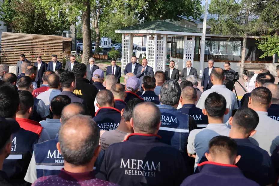 Meram Ailesi Bayramlaştı