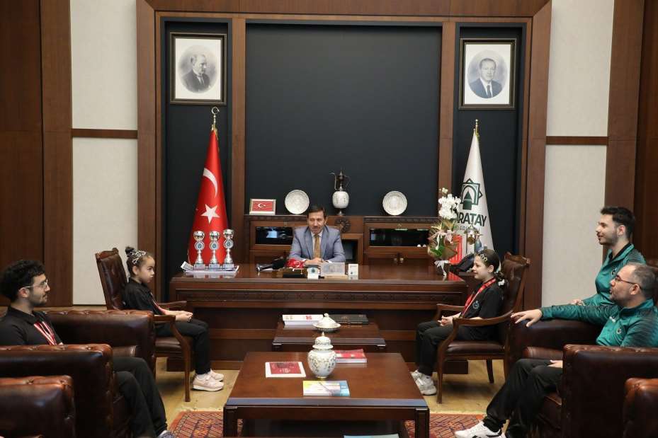 Karatay'ın Gururu Sporculardan Başkan Kılca'ya Ziyaret