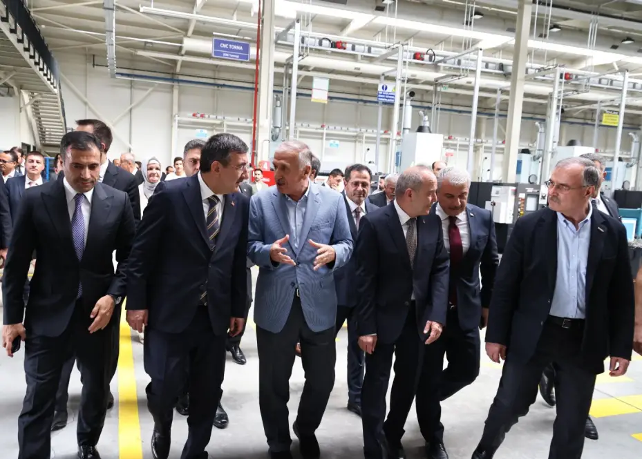 Başkan Büyükeğen, Cumhurbaşkanı Yardımcısı Yılmaz'dan Konya Sanayisine Destek İstedi
