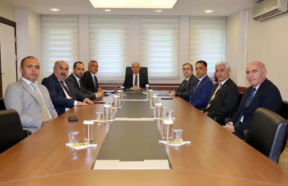 Vali İbrahim Akın, Türkiye Elektrik İletim A.Ş. (TEİAŞ) 9. Bölge Müdürlüğünü Ziyaret Etti 