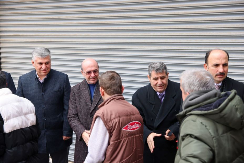 Başkanlar Musalla Bağları Mahallesi'nde Vatandaşlarla Buluştu