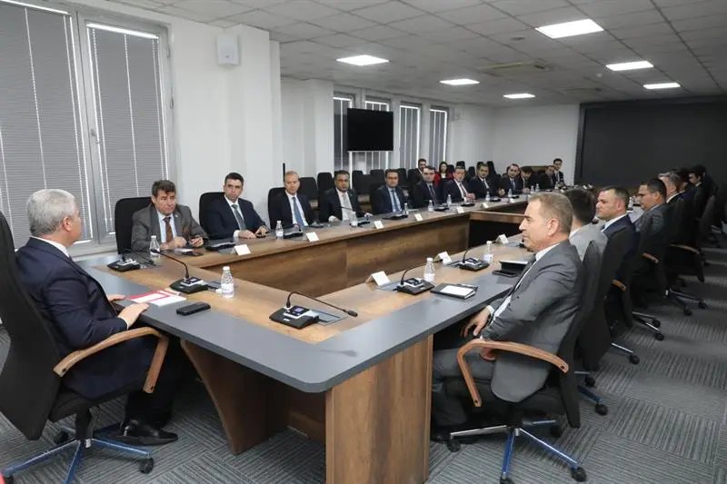 Kaymakamlar Toplantısı Vali İbrahim Akın Başkanlığında Gerçekleştirildi 