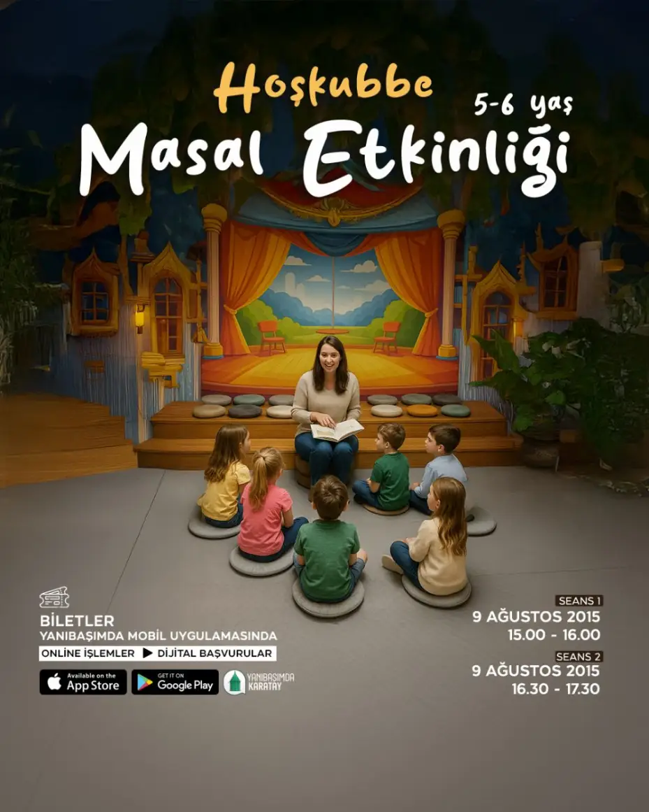 Karatay'dan Miniklere Özel "Hoş Kubbe Masal Etkinliği"