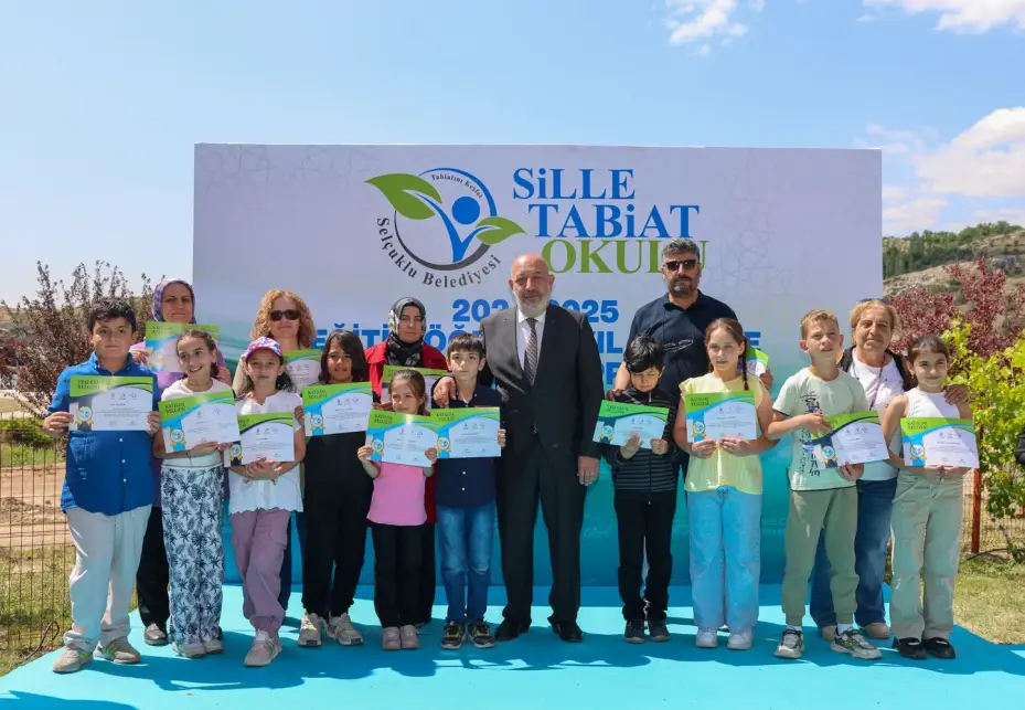 Sille Tabiat Okulu'nda Mezuniyet Heyecanı Yaşandı
