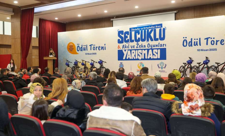 Selçuklu Akıl ve Zeka Oyunları Yarışması'nda Ödül Heyecanı Yaşandı