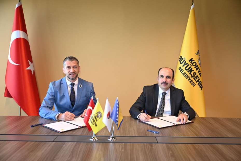 Konya Büyükşehir ile Bosna Hersek İliyaş Belediyesi Arasında Kardeş Şehir Protokolü İmzalandı