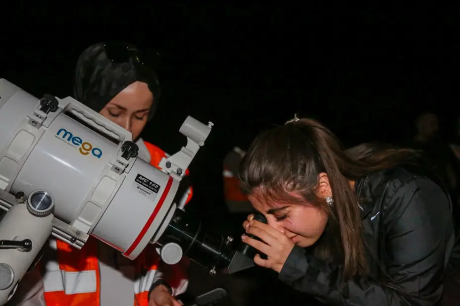 Meteor Yağmuru Meram'da Görsel Bir Şölene Dönüştü