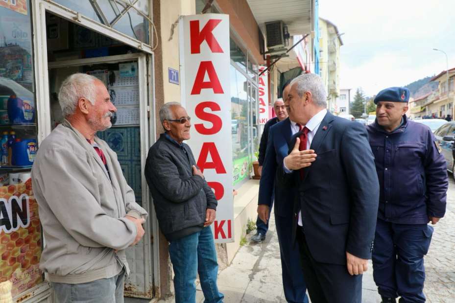 Vali İbrahim Akın, Taşkent İlçesini Ziyaret Etti
