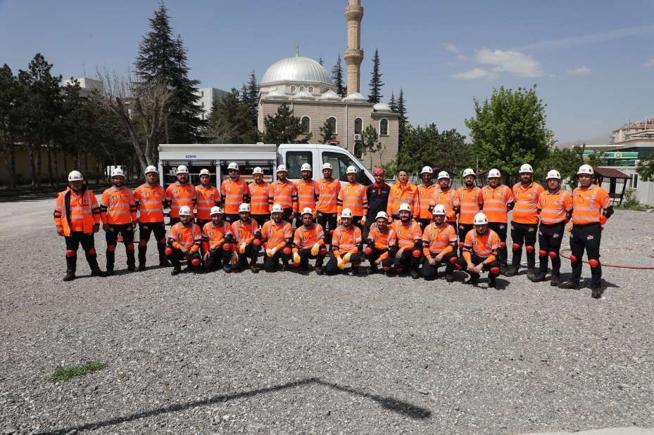 Karatay Arama ve Kurtarma Ekibine Uzman Eğitimi