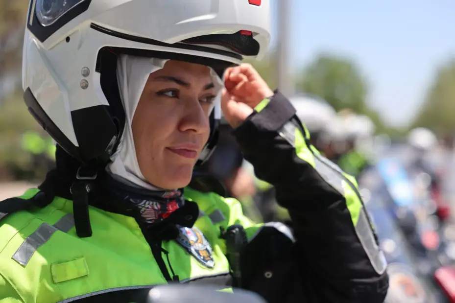  Konya'nın ilk kadın şahin polisleri görevde