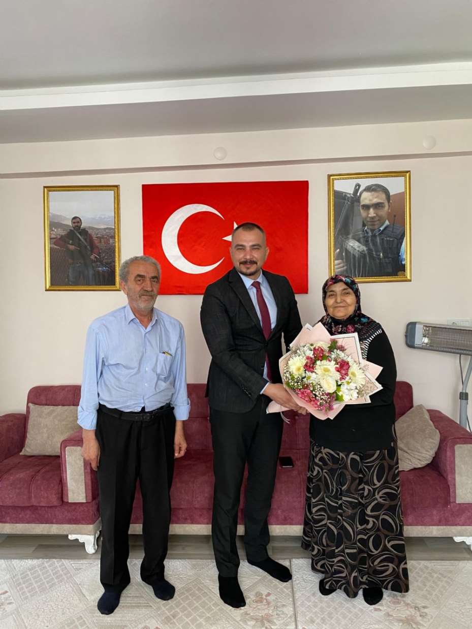 İletişim Başkanlığı Konya Bölge Müdürlüğünden Şehit Annesine Anlamlı Ziyaret