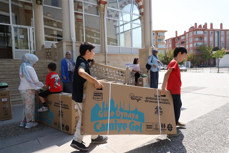 Başkan Altay  "Güle Oynaya Camiye Gel" Projesinde Çocukların Sevincine Eşlik Etti