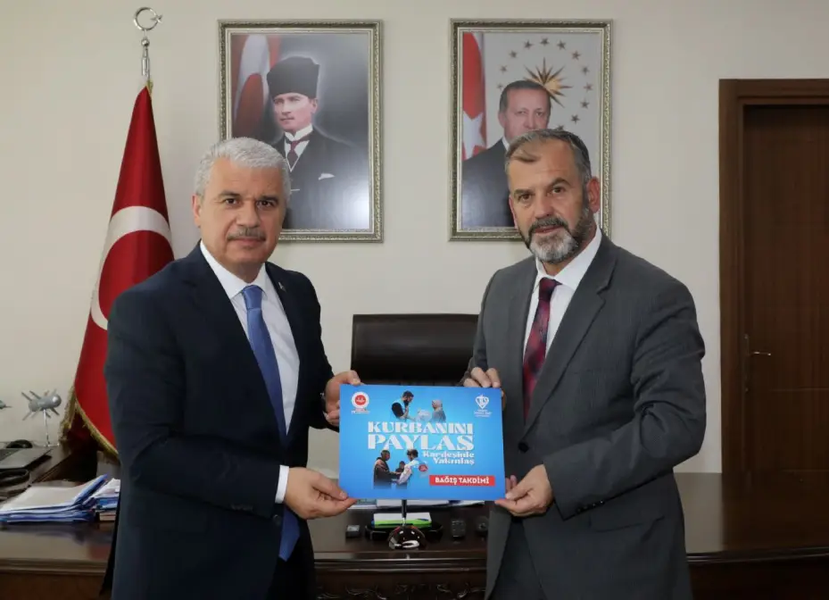 "Kurbanını Paylaş, Kardeşinle Yakınlaş" Kampanyasına Vali Akın’dan Katkı