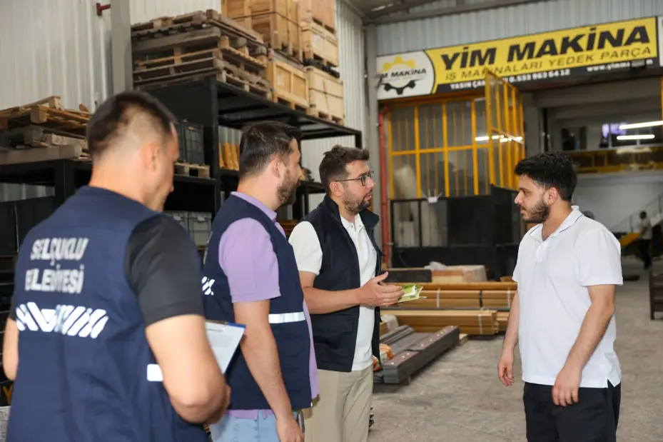 Selçuklu'da Sanayi Esnafı Yönetimi Konusunda Bilgilendiriliyor