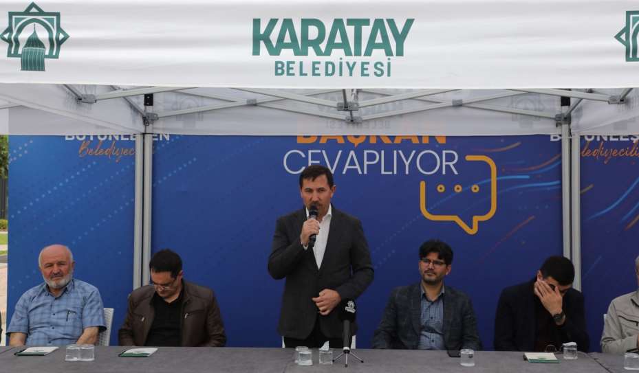 Karatay'da "Milletle Bütünleşen Belediyecilik" Sürdürülüyor