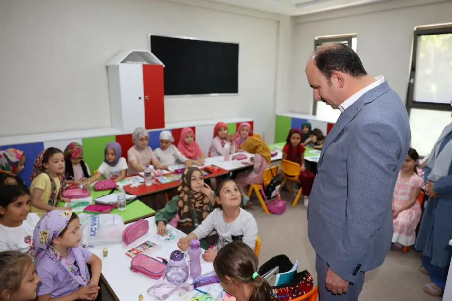 Başkan Altay ve Başkan Kılca Kur'an Öğrenen Çocukların Heyecanına Ortak Oldu
