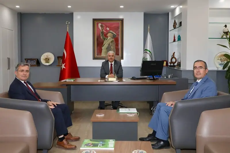 Vali İbrahim Akın, Doğa Koruma ve Milli Parklar 8. Bölge Müdürlüğünü Ziyaret Etti