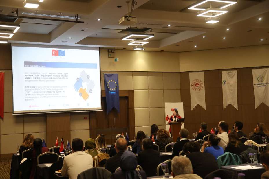 Konya, Türkiye'de İklim Değişikliğine Uyum Eyleminin Güçlendirilmesi Projesi Eğitimlerine Ev Sahipliği Yapıyor