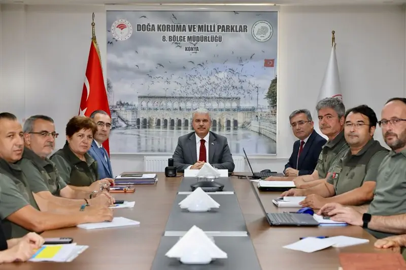 Vali İbrahim Akın, Doğa Koruma ve Milli Parklar 8. Bölge Müdürlüğünü Ziyaret Etti