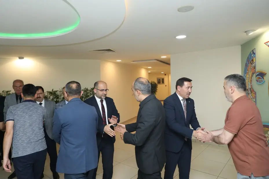 Başkan Kılca, Mesai Arkadaşlarıyla Bayramlaştı