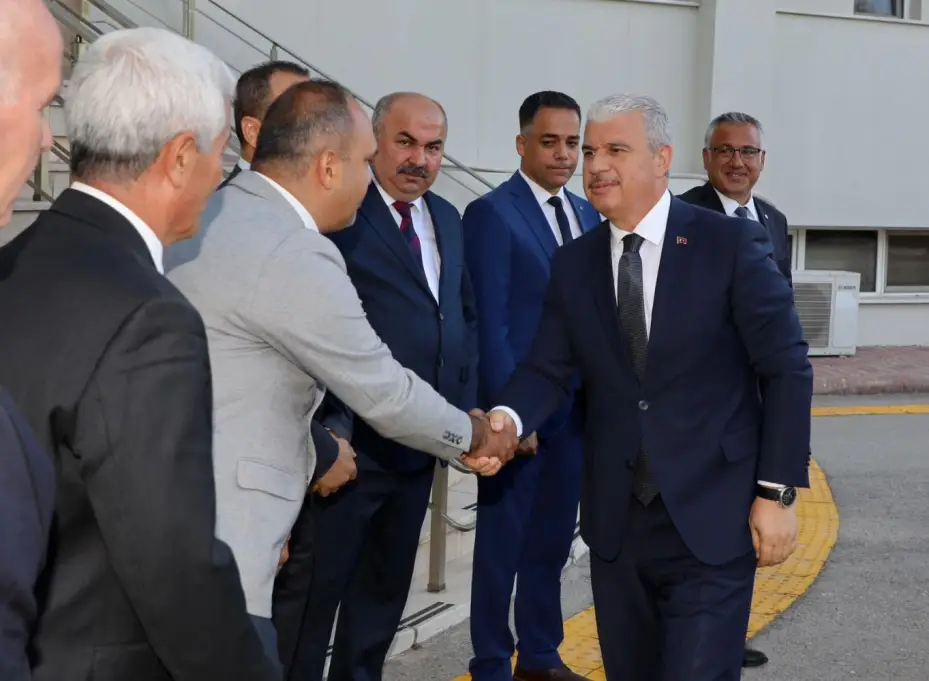 Vali İbrahim Akın, Türkiye Elektrik İletim A.Ş. (TEİAŞ) 9. Bölge Müdürlüğünü Ziyaret Etti 