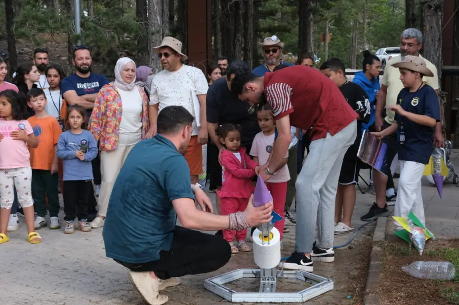 Konya Bilim Merkezi Astrofest Taşkent ve Beyşehir'de Gökyüzü Meraklılarını Buluşturdu