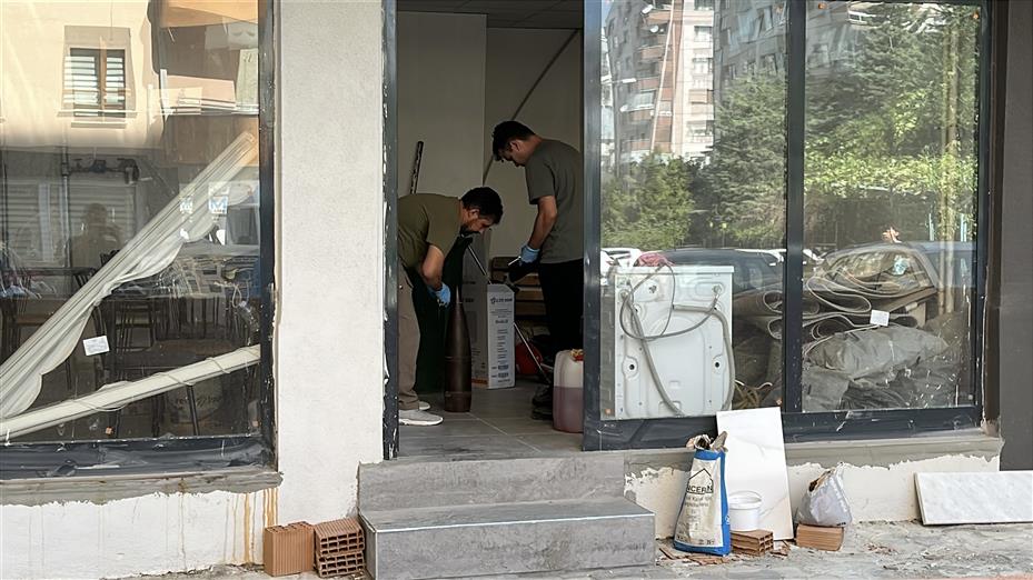  Konya'da Bir Apartmanda Top Mermisi Bulundu