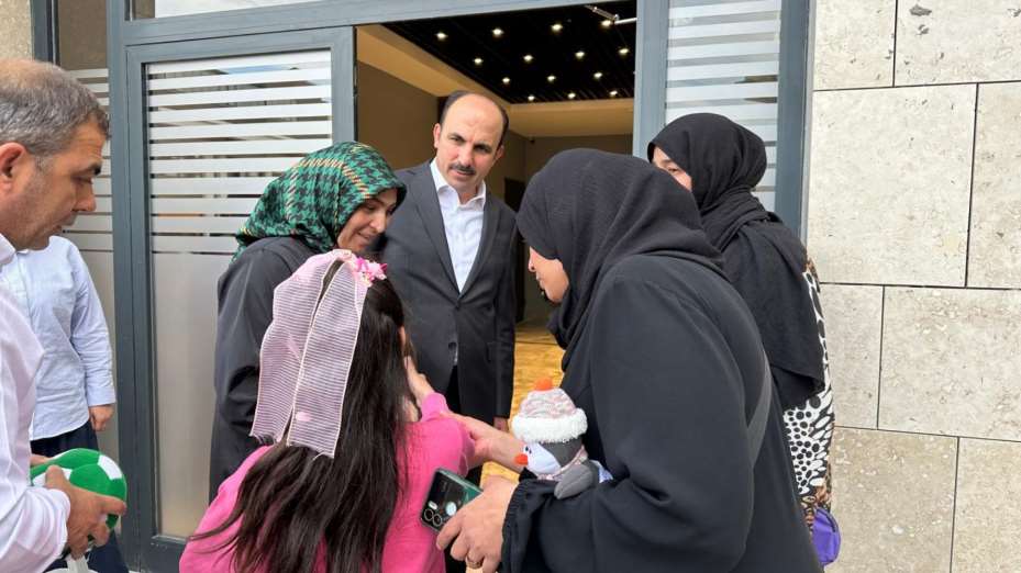 Başkan Altay Konya'da Misafir Edilen Gazzeli Ailelerle Buluştu
