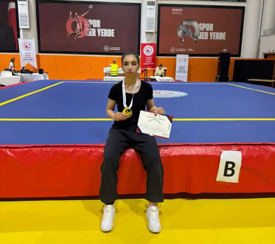 Meramlı Sporcular Wushu Balkan Şampiyonası'ndan Madalyalarla Döndü