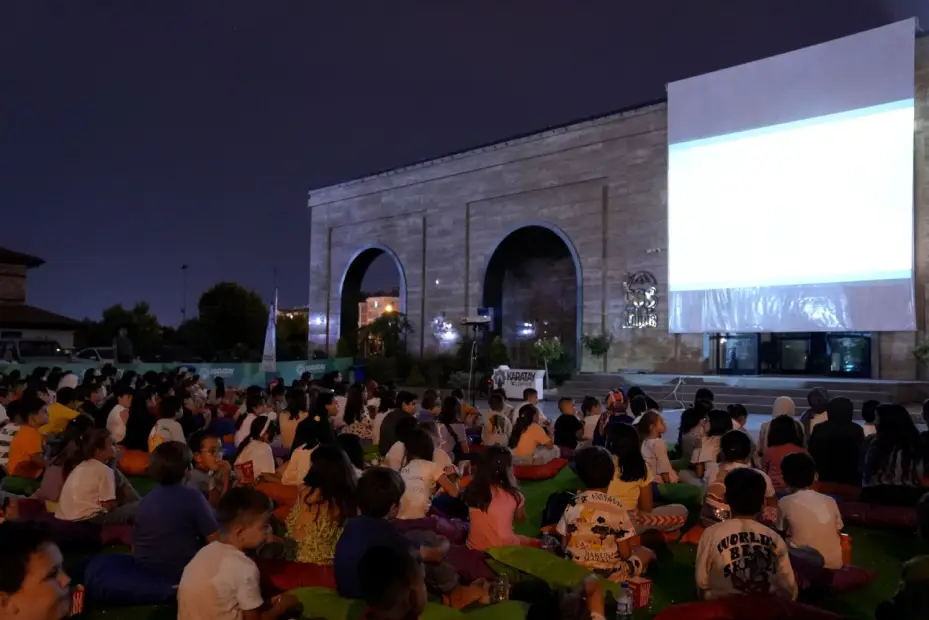 Karatay'da Açık Havada Sinema Etkinliği