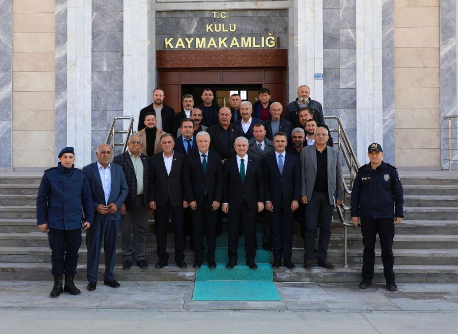 Vali İbrahim Akın, Kulu İlçesini Ziyaret Etti