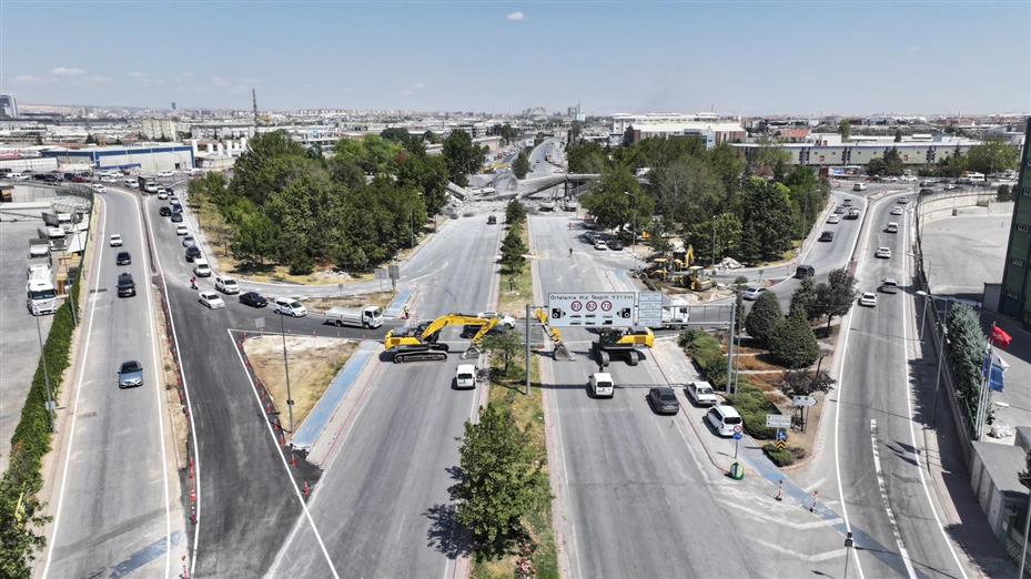 Konya'da ki O Kavşak Artık Kapalı! Çalışmalar Başladı