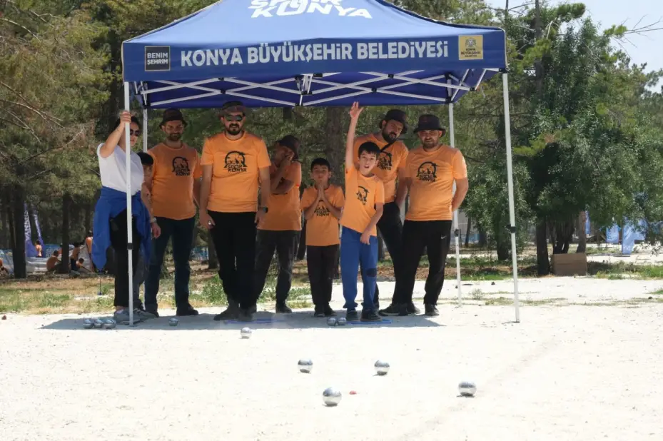 Büyükşehir'in Baba-Oğul Kampı'nda Çocuklar Babalarıyla Keyifli Vakit Geçirdi