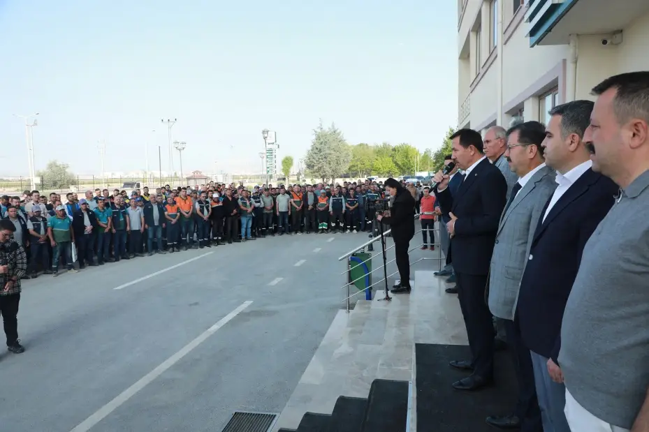 Başkan Kılca, Mesai Arkadaşlarıyla Bayramlaştı